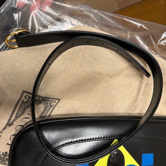 GUCCI Leather Handbag Jackie 1961 GG multi color - Picture 7 of 9